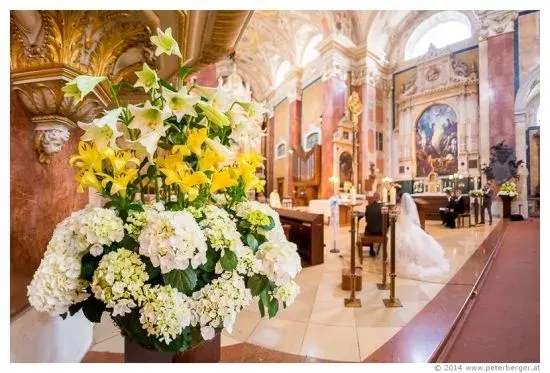 Wo Hochzeitsdeko wirkt: die wichtigsten Plätze in Kirche und Location, Bild 1