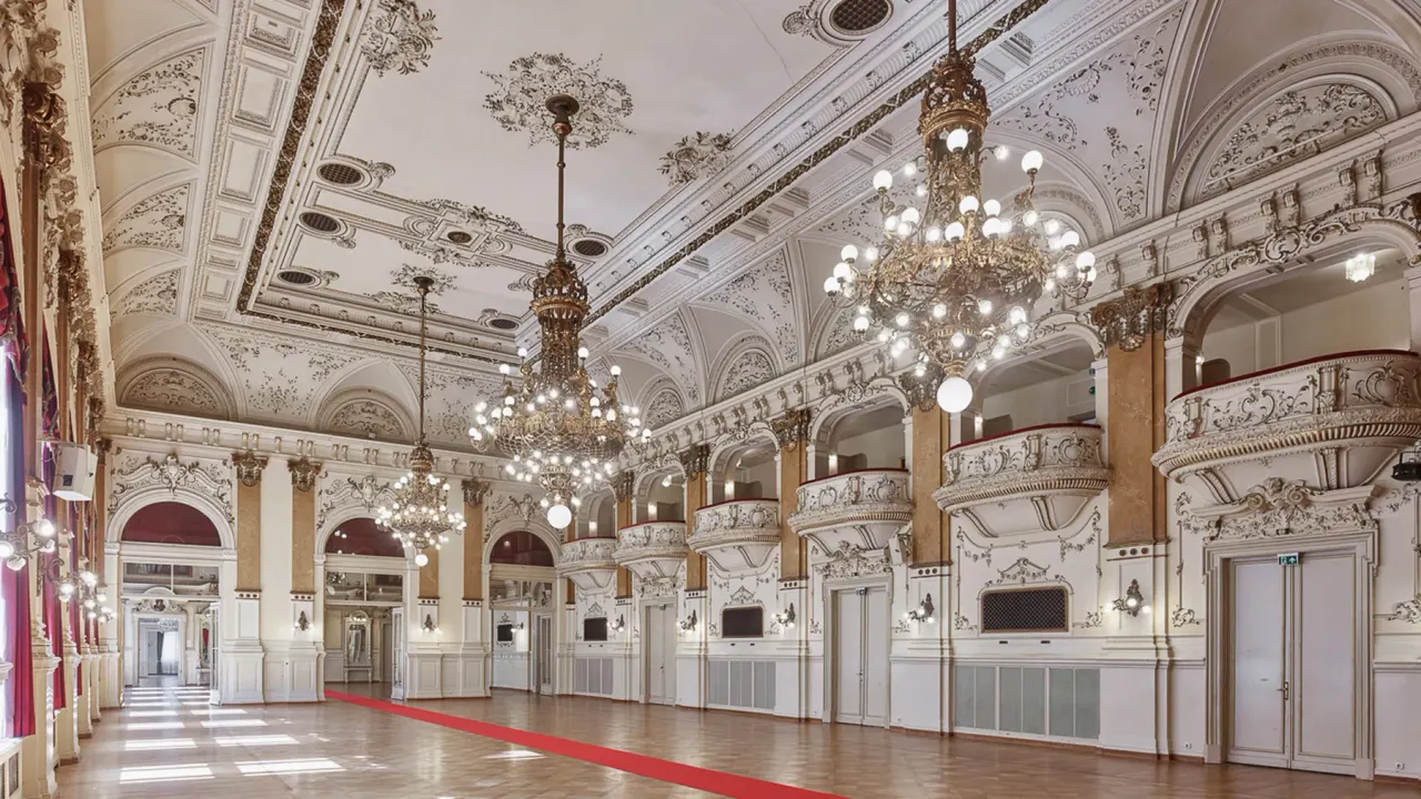 Saal im Palais Kaufmännischer Verein in Linz