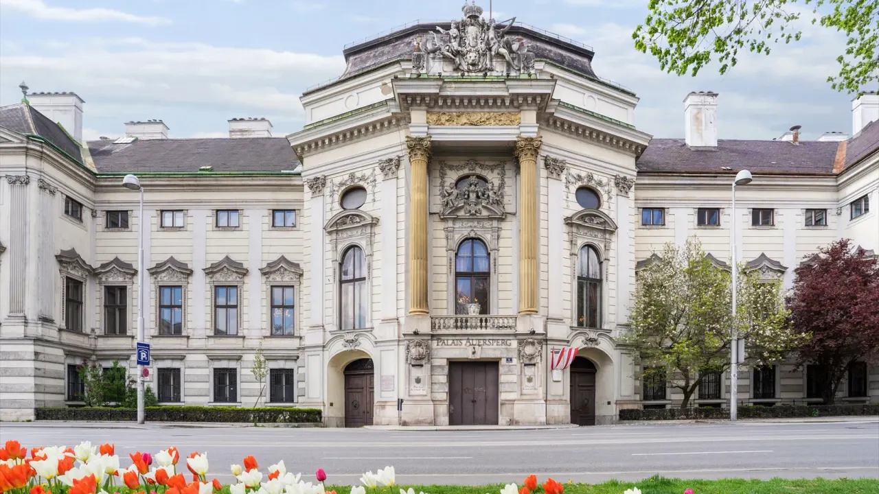Festsaal im Palais Auersperg in Wien