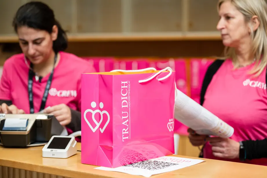 Goodie Bag der TRAU DICH Hochzeitsmesse